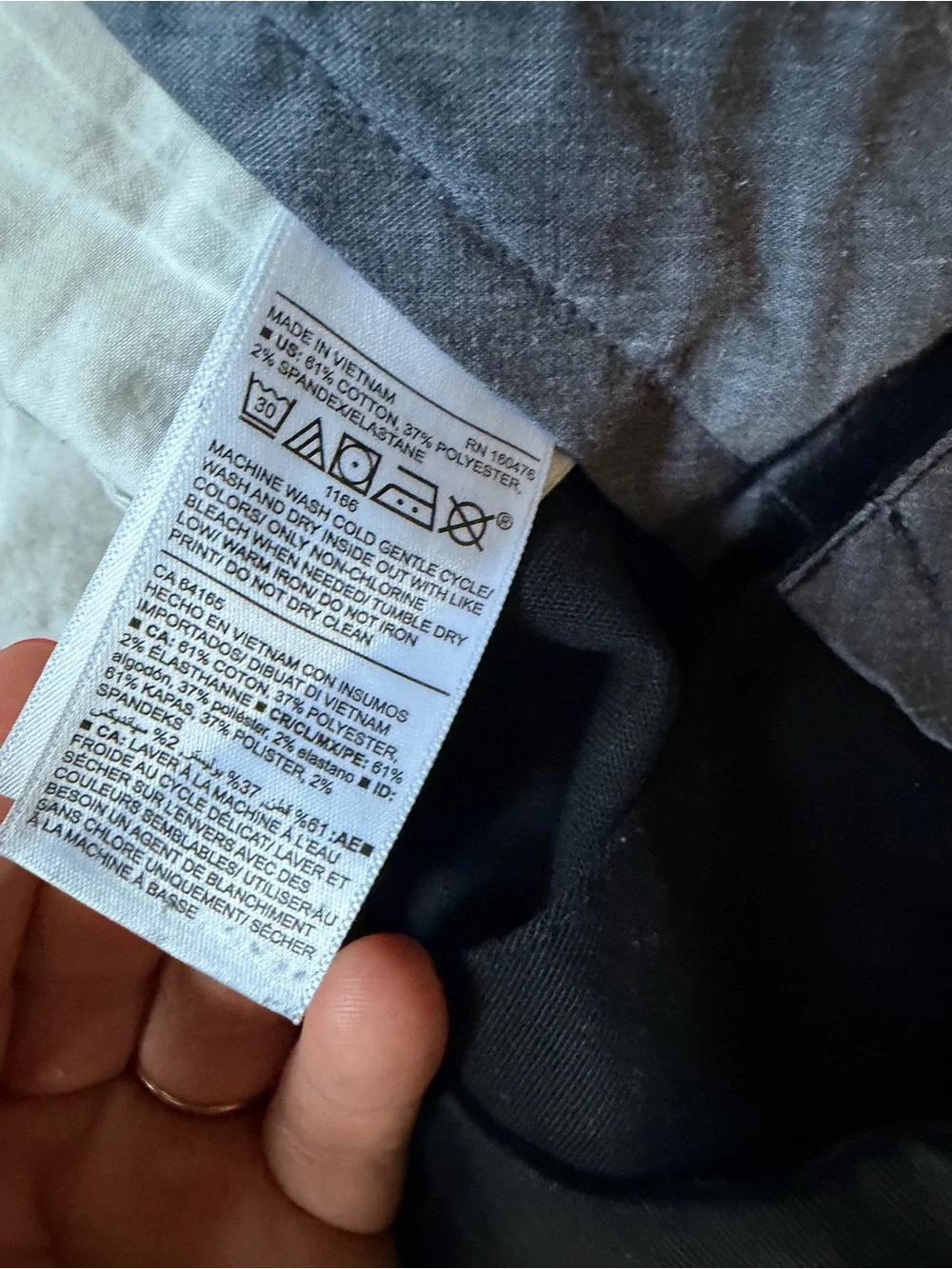 Old Navy Men's Black Chino Pants